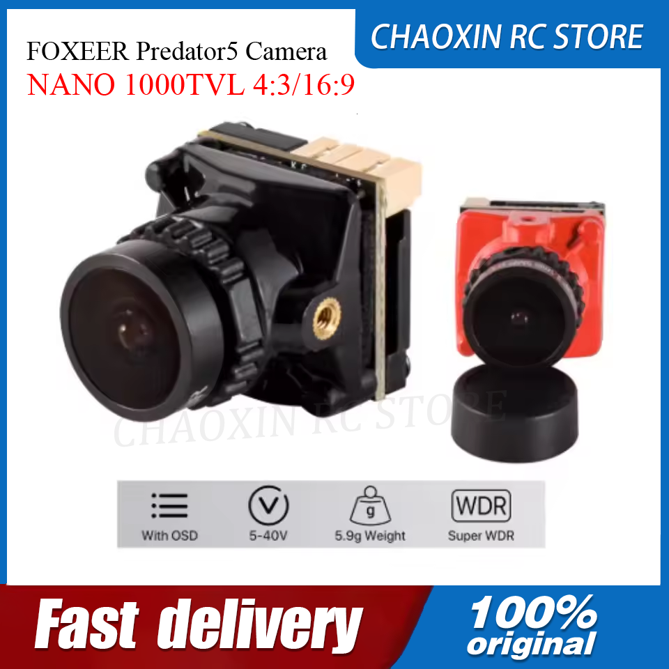 FOXEER Predator5 Camera NANO 1 - Drone Racing Camera recension och pris