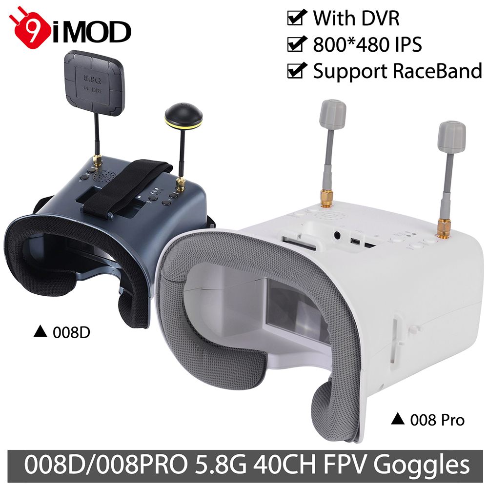 9IMOD 5.8G FPV VR Goggles 008D - Drone Racing Goggles recension och pris